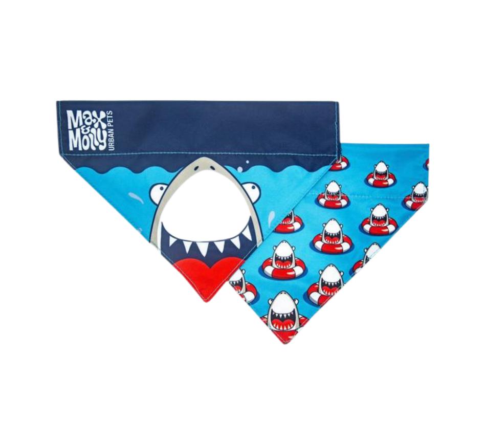 Bandana Frenzy The Shark Para Cães - Max & Molly 