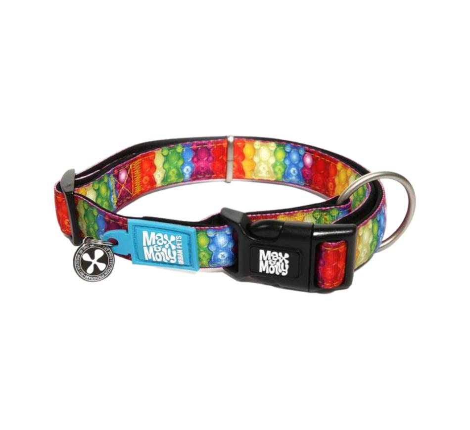 Coleira Smart ID Cão Jelly Bears - Max & Molly
