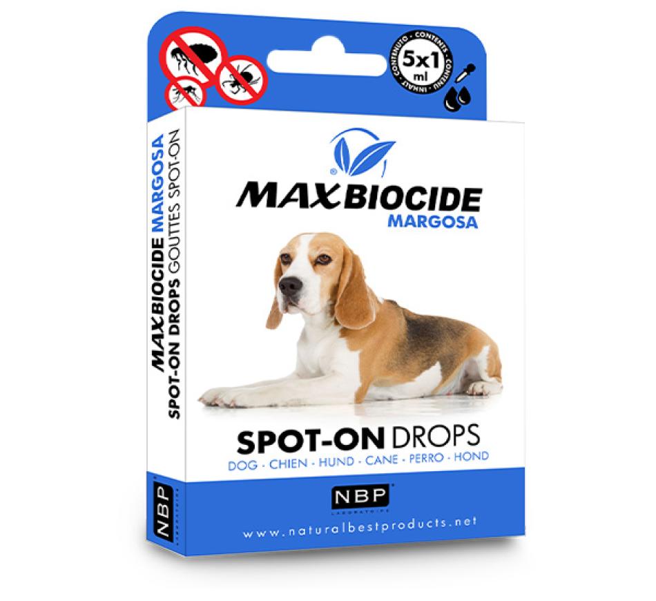 Max Biocide Pipetas Margosa Natural Cão 