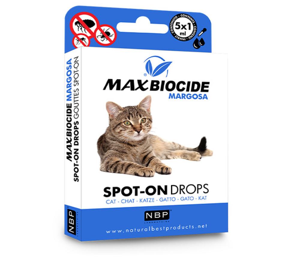 Max Biocide Pipetas Margosa Natural Gato