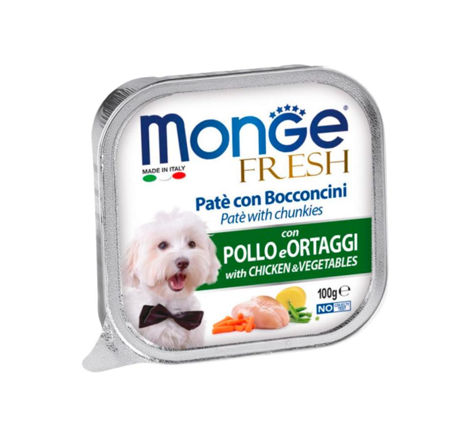 Monge Dog Fresh Patê Frango e Vegetais