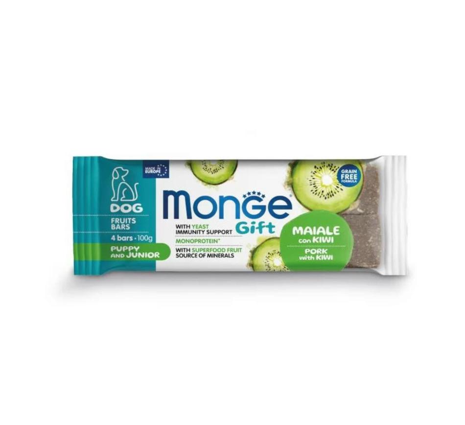 Monge Gift Fruit Bars Puppy & Junior - Porco e Kiwi