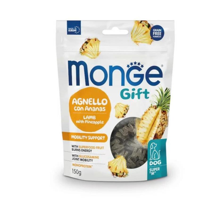 Monge Gift Snack Cão Adulto Mobility Support - Borrego e Ananás