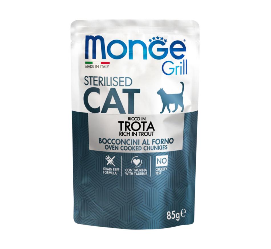 Monge Cat Grill Sterilised - Truta