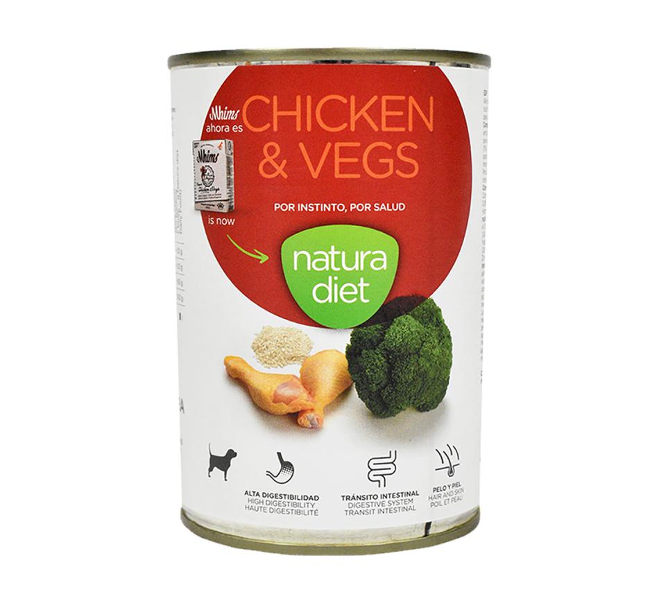 Natura Diet Wet Cão Frango & Vegetais