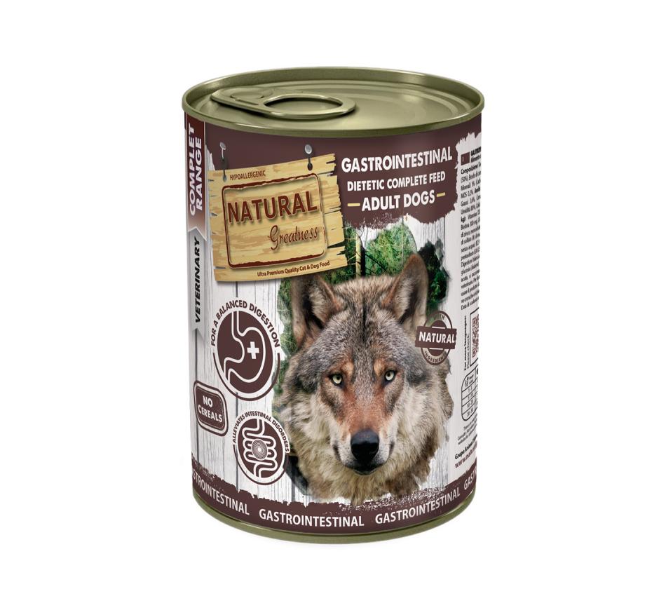 Natural Greatness Vet diet Wet Cão Gastro