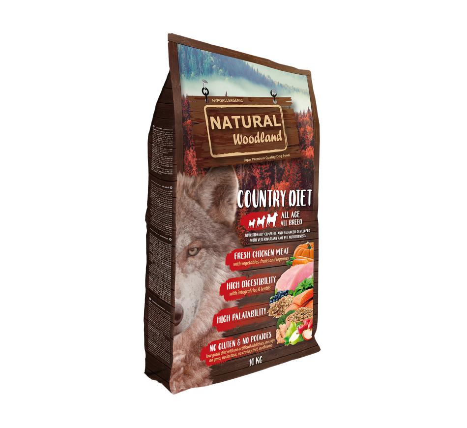 Natural Woodland Cão Country Diet