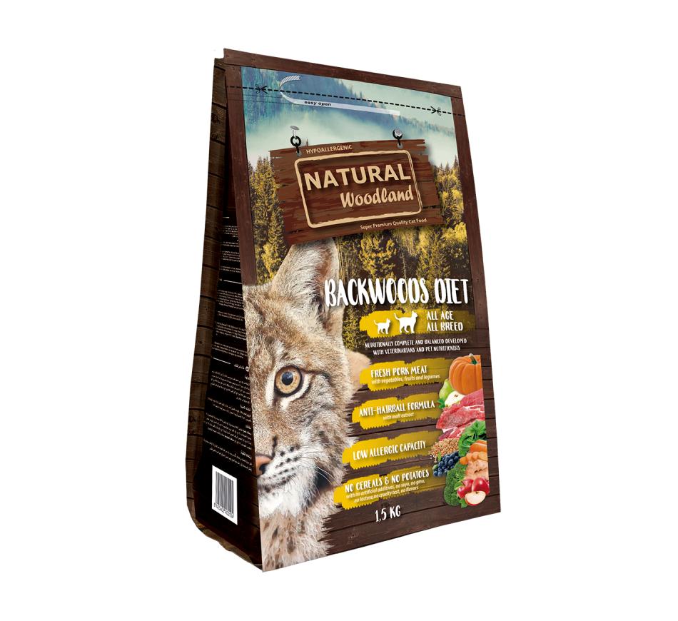 Natural Woodland Gato Backwoods Diet 