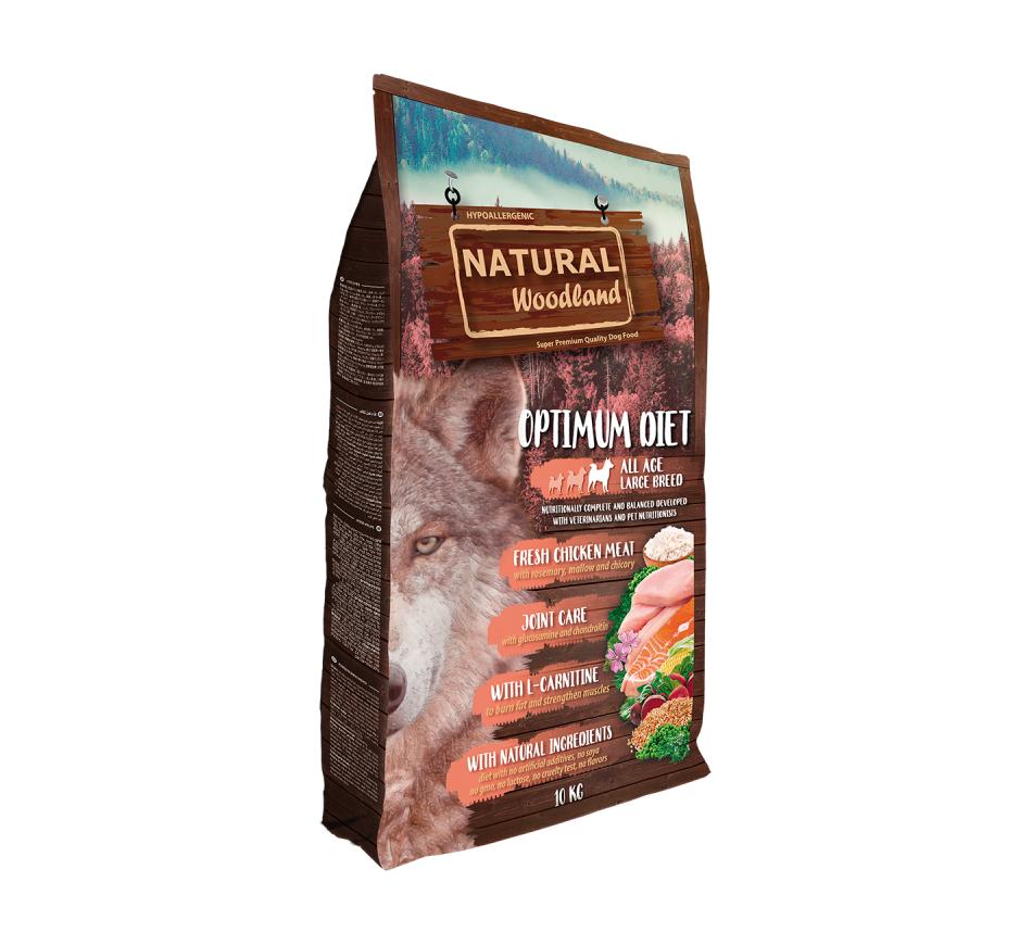 Natural Woodland Cão Optimum Diet Large