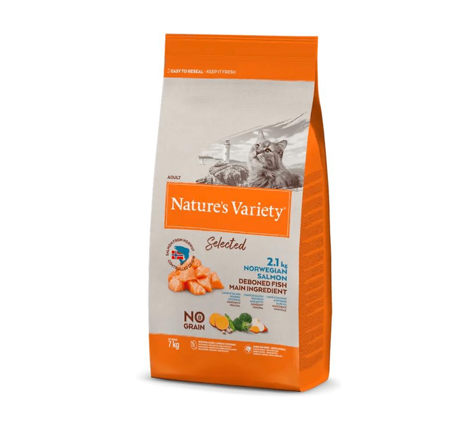Nature's Variety Selected No Grain Gato - Salmão 