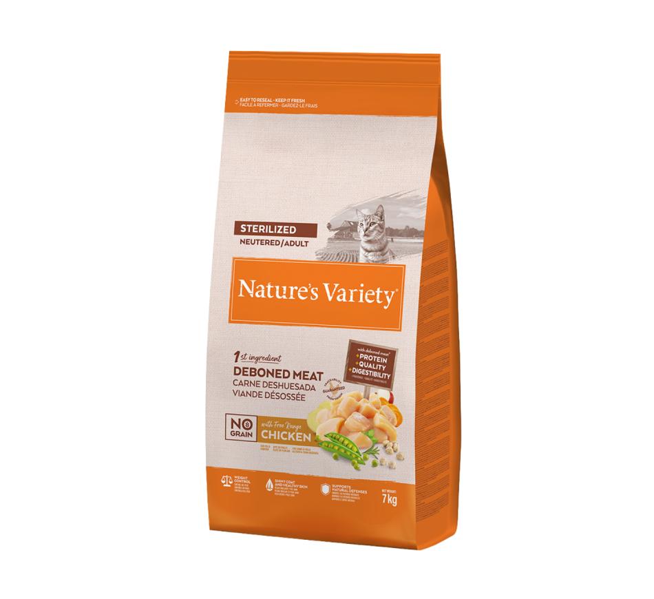 Nature's Variety No Grain Gato Esterelizado Frango do Campo
