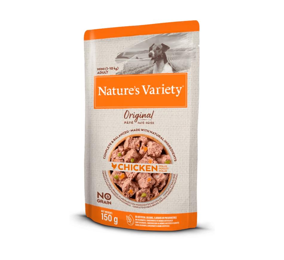 Nature's Variety Original No Grain Patê Cão Mini - Frango