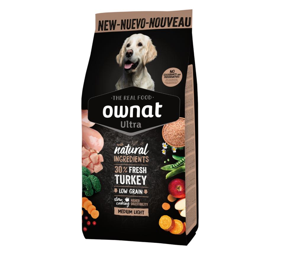 Ownat Ultra Cão Medium Adulto Light Peru