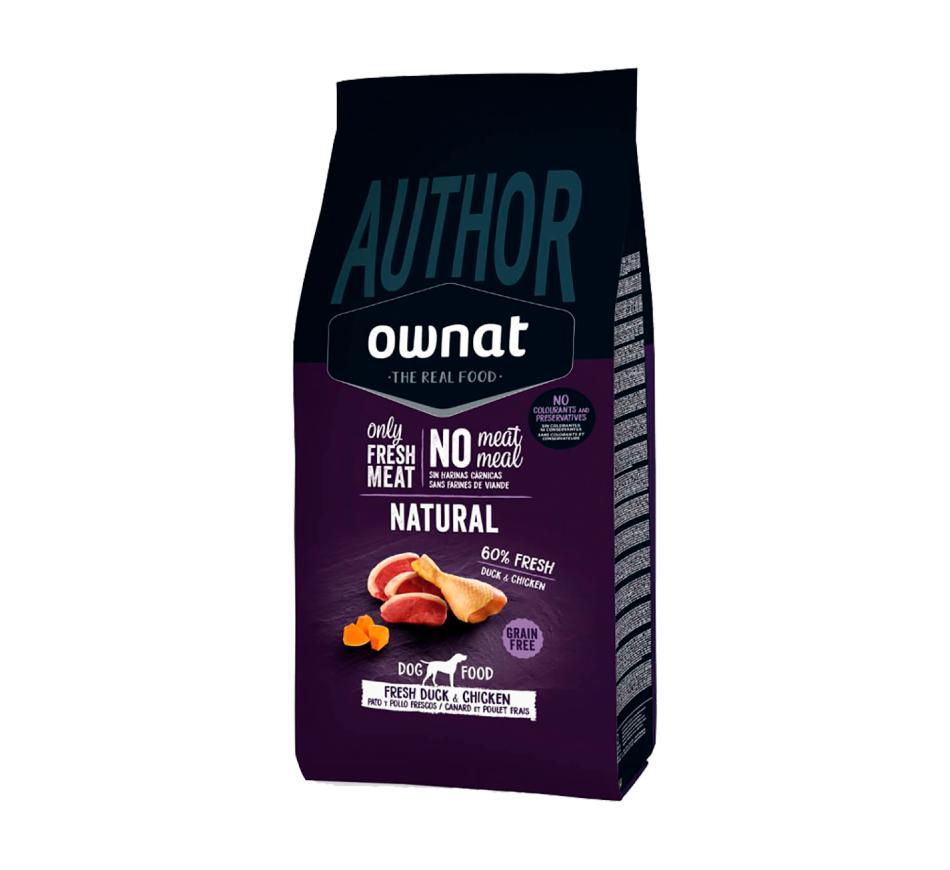 Ownat Author Cão Fresh Grain Free Duck & Chicken