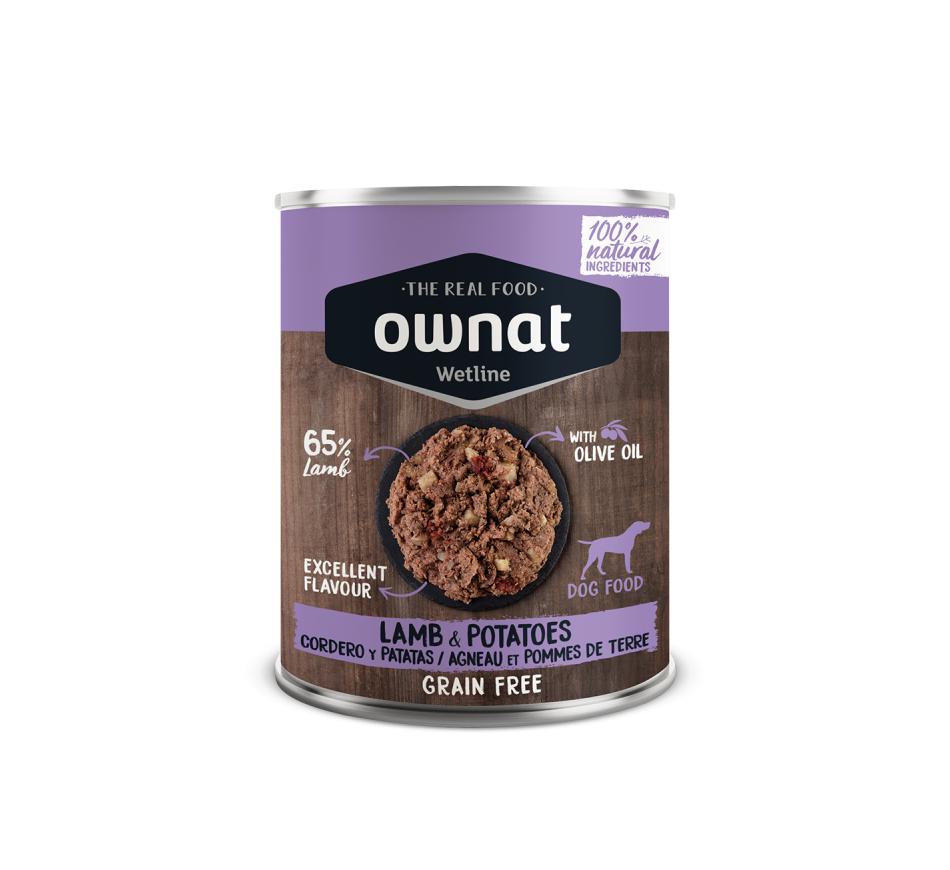 Ownat Wetline Cão  - Borrego e Batatas