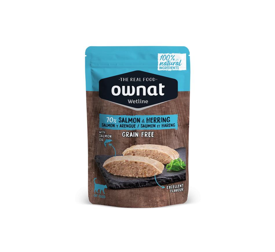 Ownat Wetline Gato - Salmão e Arenque