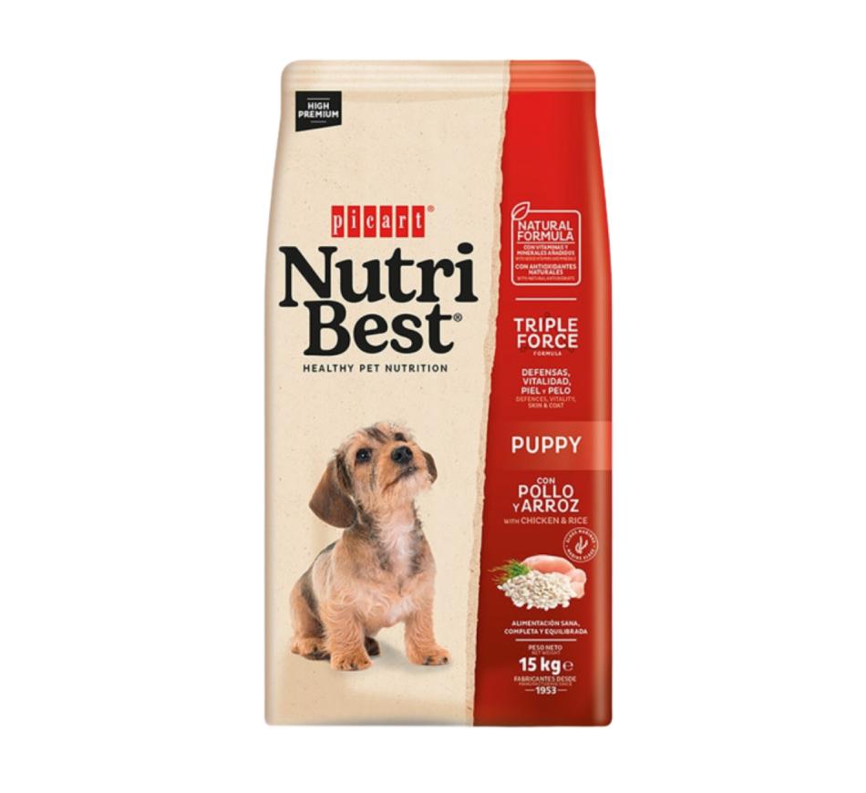 Picart Nutribest Premium Puppy - Frango e Arroz 