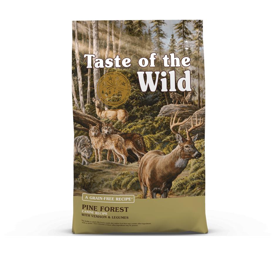 Taste Of The Wild Pine Forest Canine  - Veado e Borrego