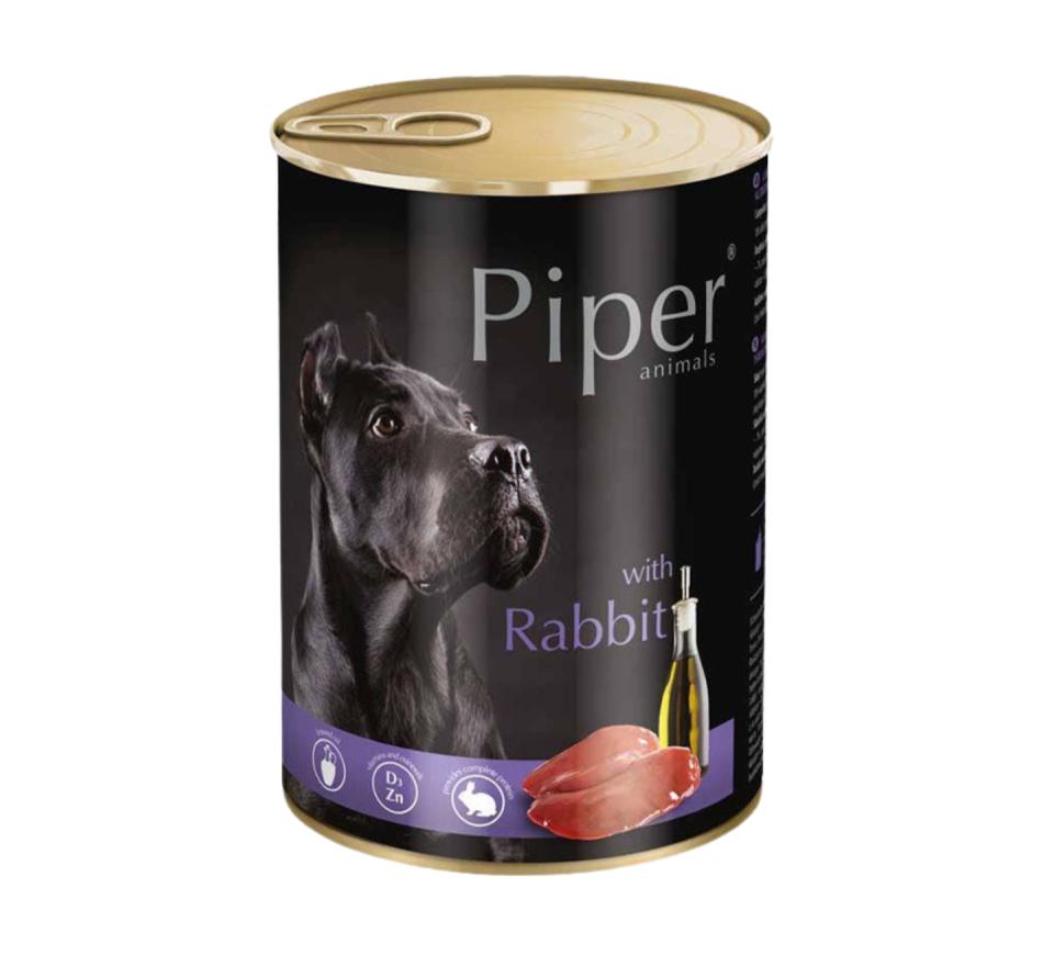 Piper Húmido Cão Adulto - Coelho