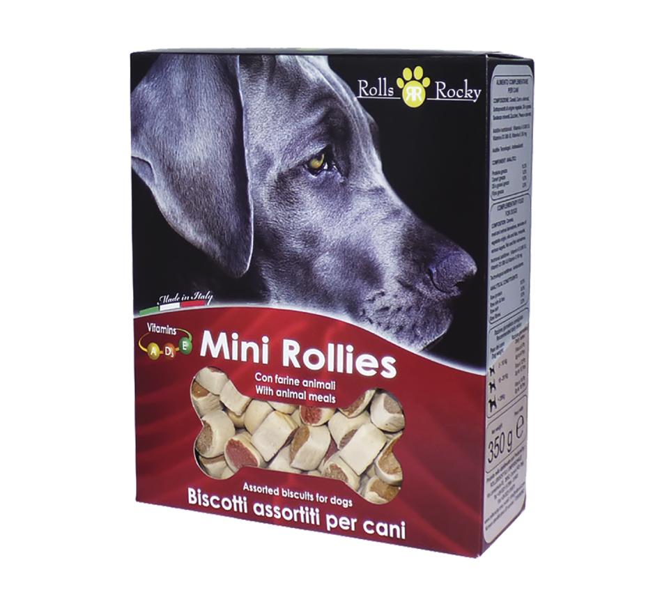 Rolls Rocky Biscoito Recheado Rollies Mini