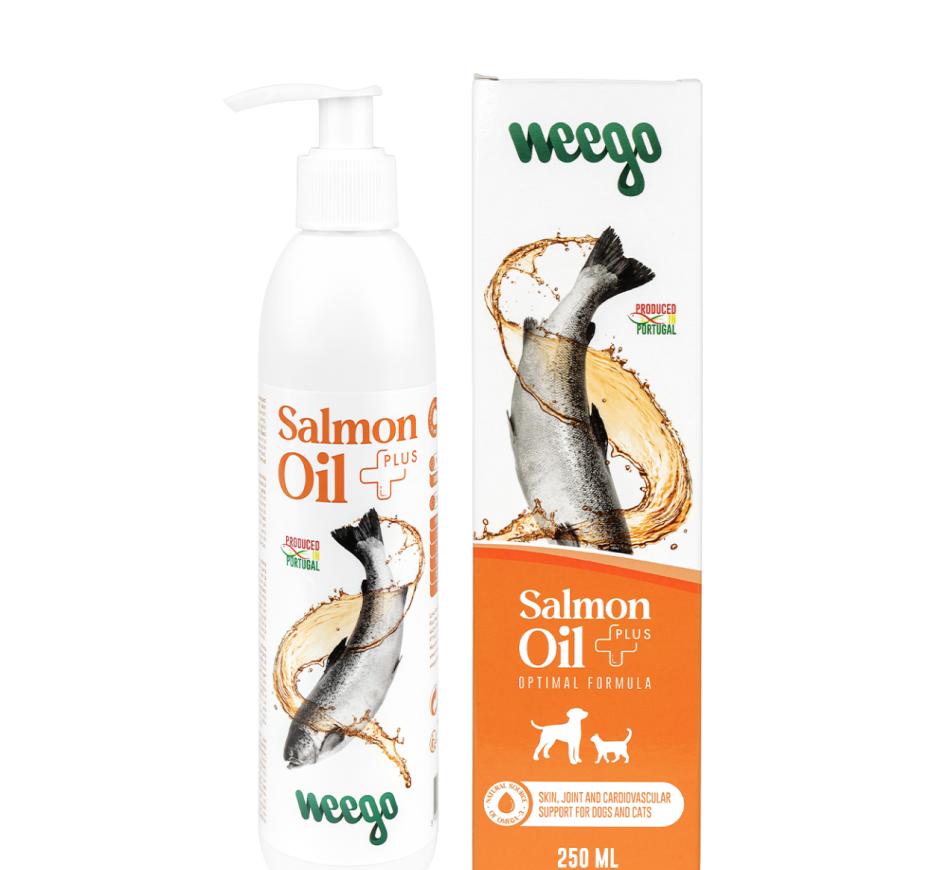 Weego Óleo Salmão Plus Cão e Gato 