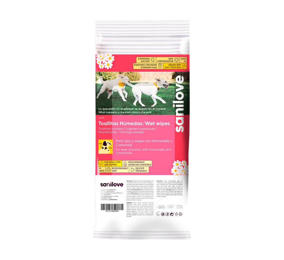 Toalhitas Sanilove - Limpeza de Ouvido e Olho