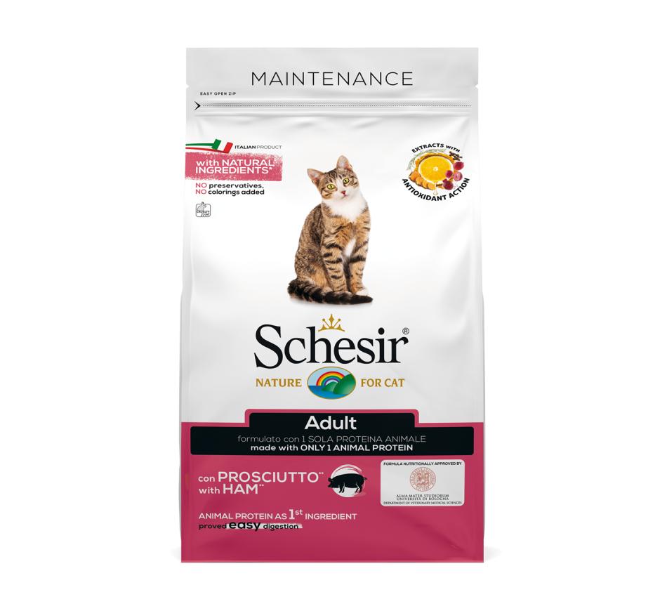 Schesir Gato Adulto Manutenção Presunto