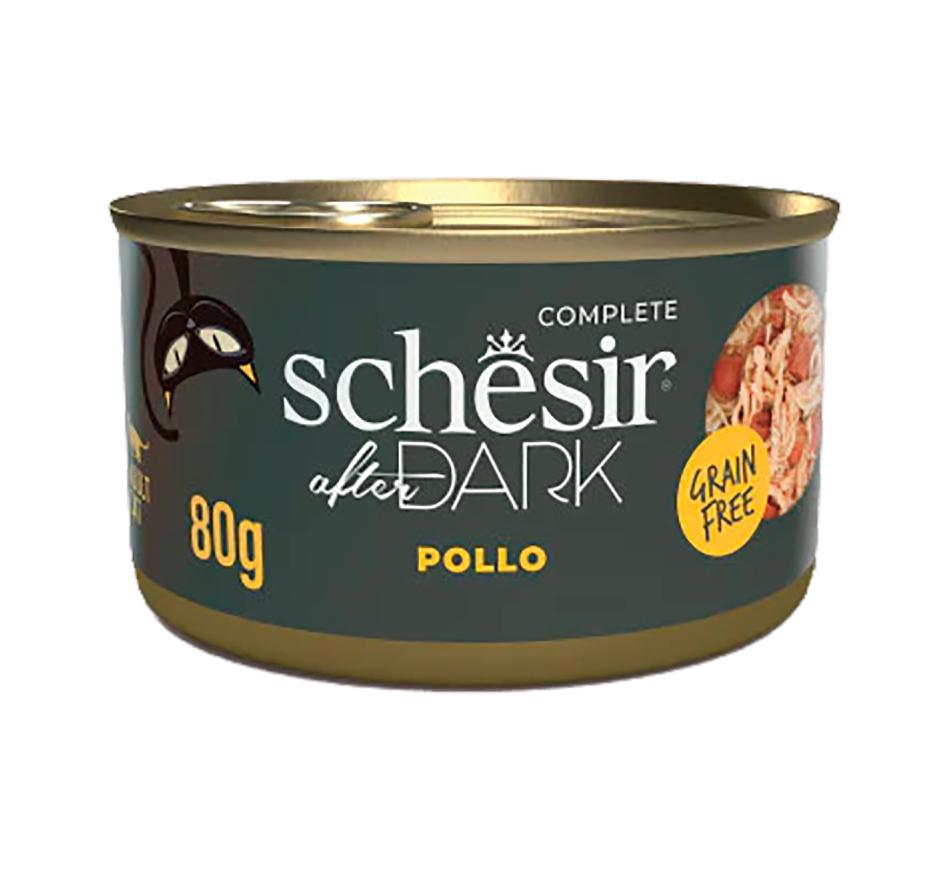 Schesir Gato After Dark Filetes de Frango em caldo