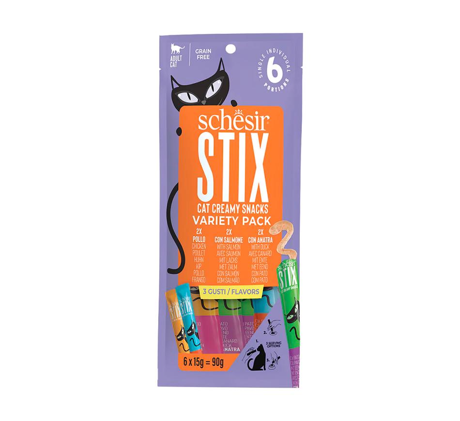Schesir Stix Gato Creamy Snack Multipack