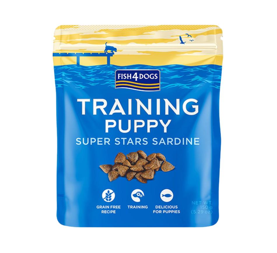 Fish4Dogs Snack Training Cachorro SuperStars Sardinha 
