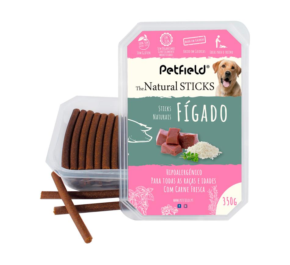 Petfield Natural Sticks Fígado