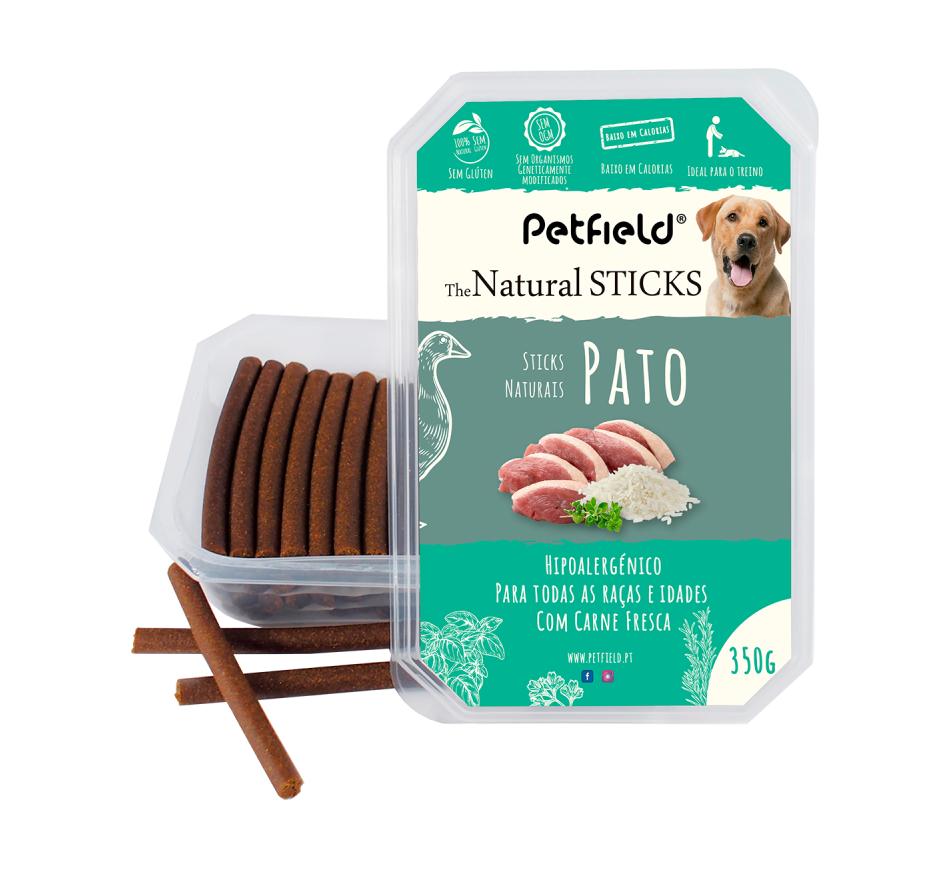 Petfield Natural Sticks Pato