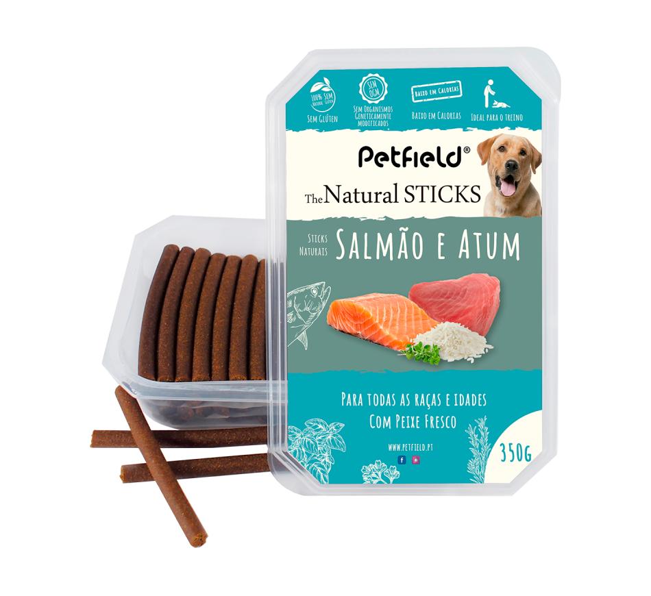 Petfield Natural Sticks Salmon e Tuna