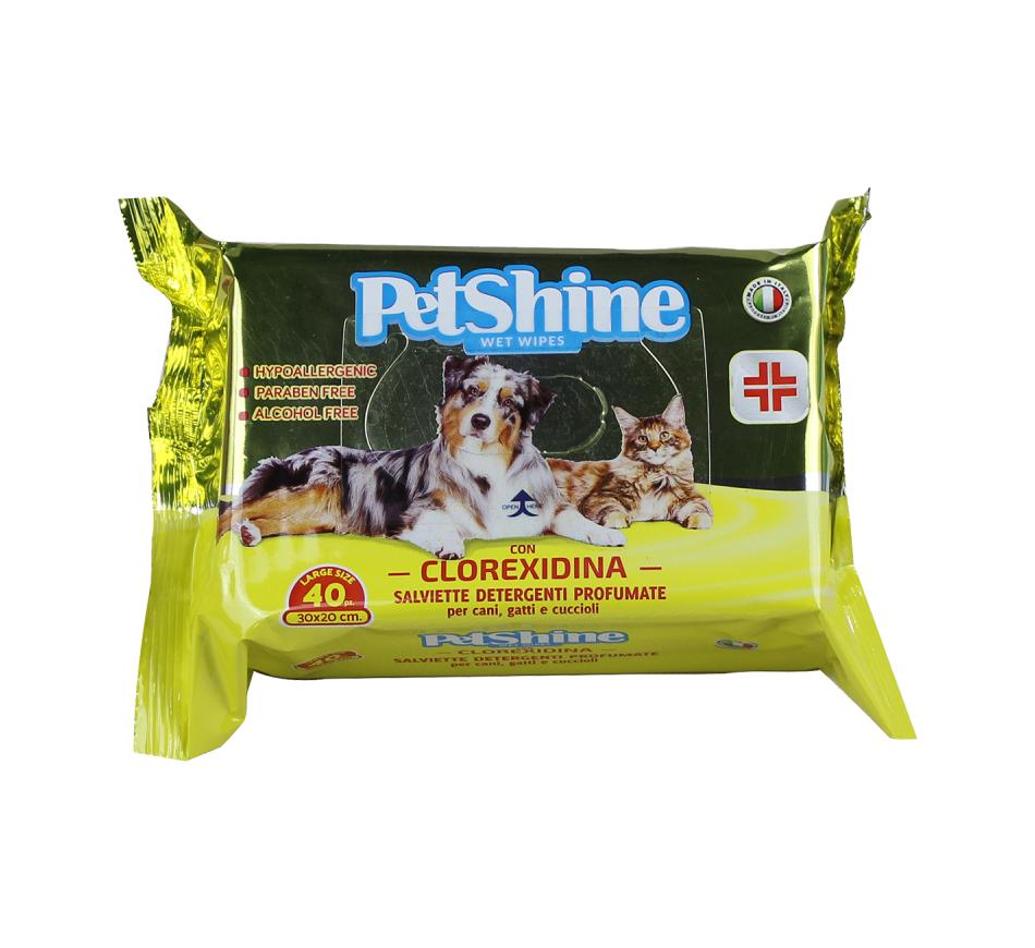 Petshine Toalhetes - Clorexidina