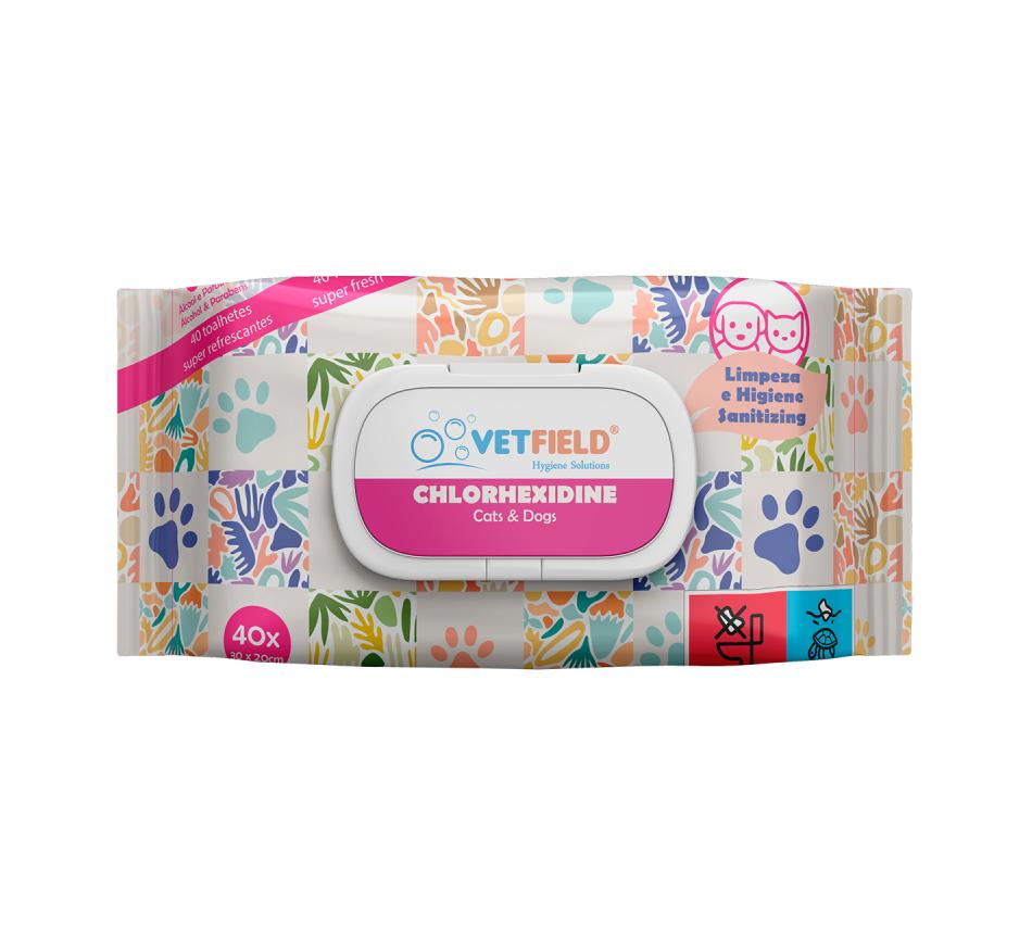 Vetfield Toalhetes com Clorexidina