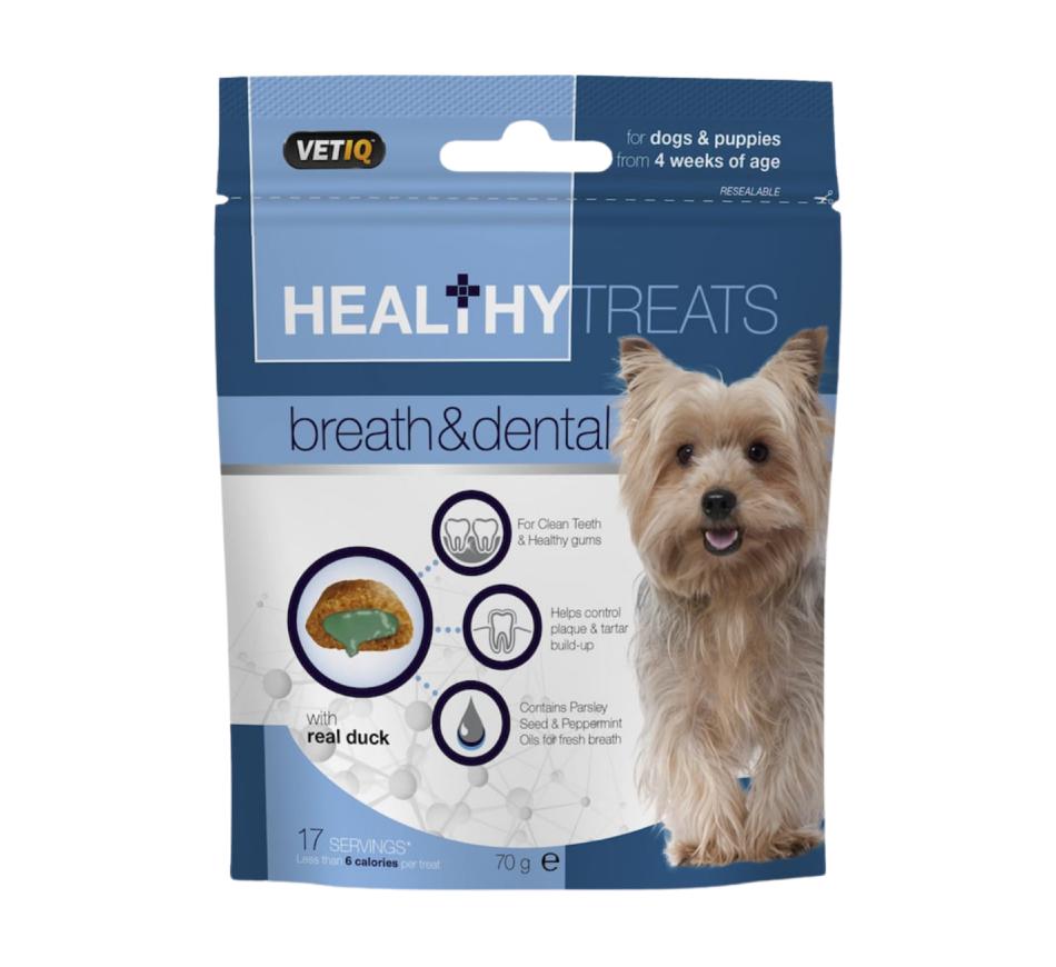 Healthytreats Breath & Dental for Dogs and Puppies - Vetiq M&C 