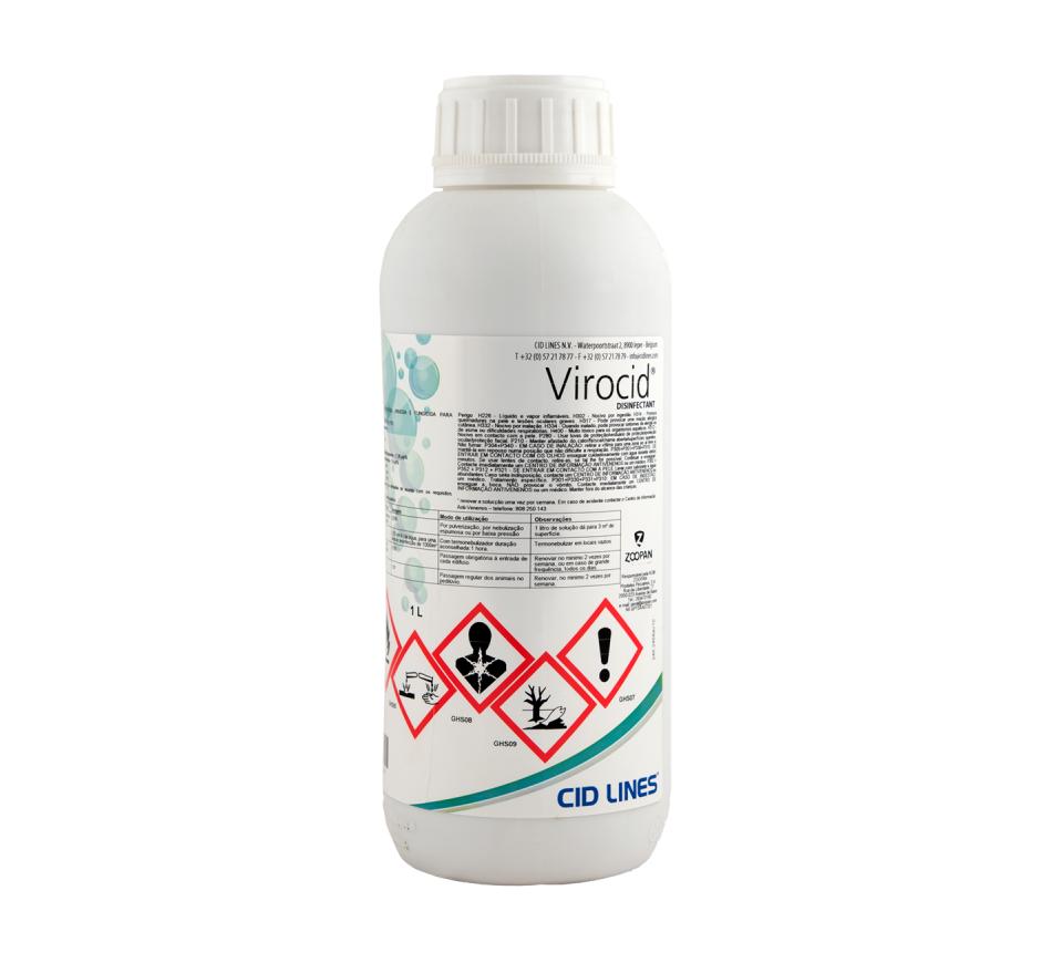 Virocid - Desinfectante, Bactericida, Virucida e Fungicida 