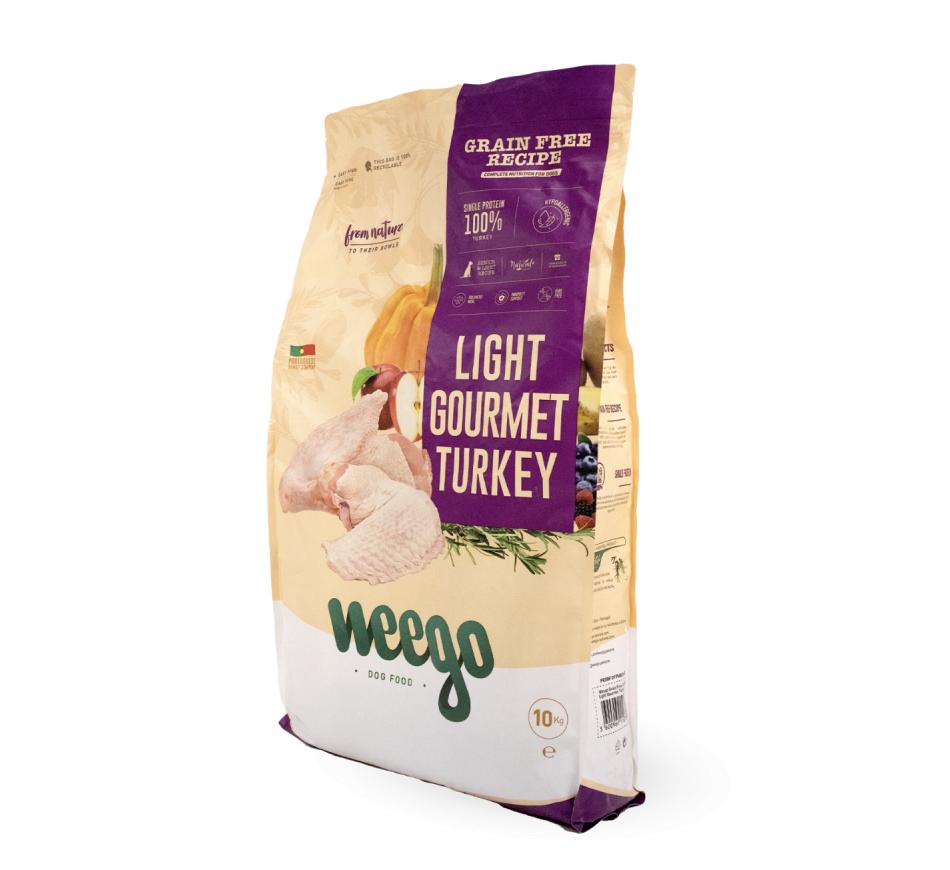 Weego Cão Light Gourmet Turkey Grain Free Recipe 