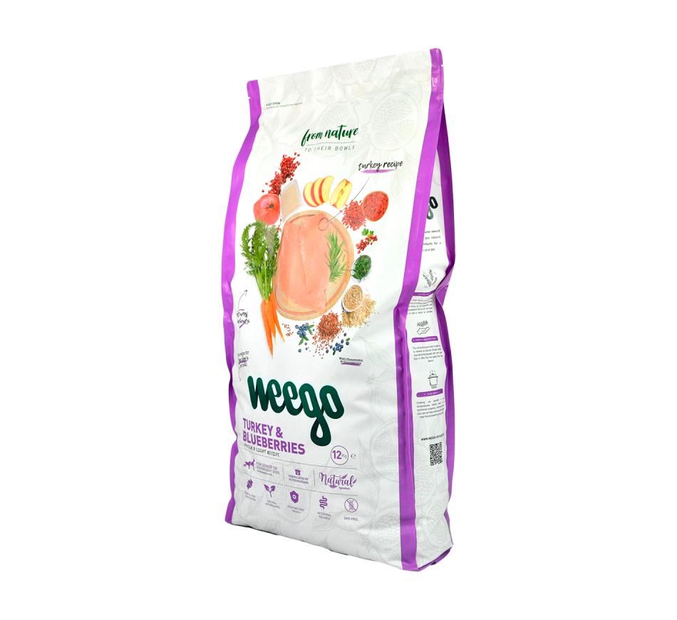 Weego Cão Sénior & Light Recipe Perú e Mirtilos