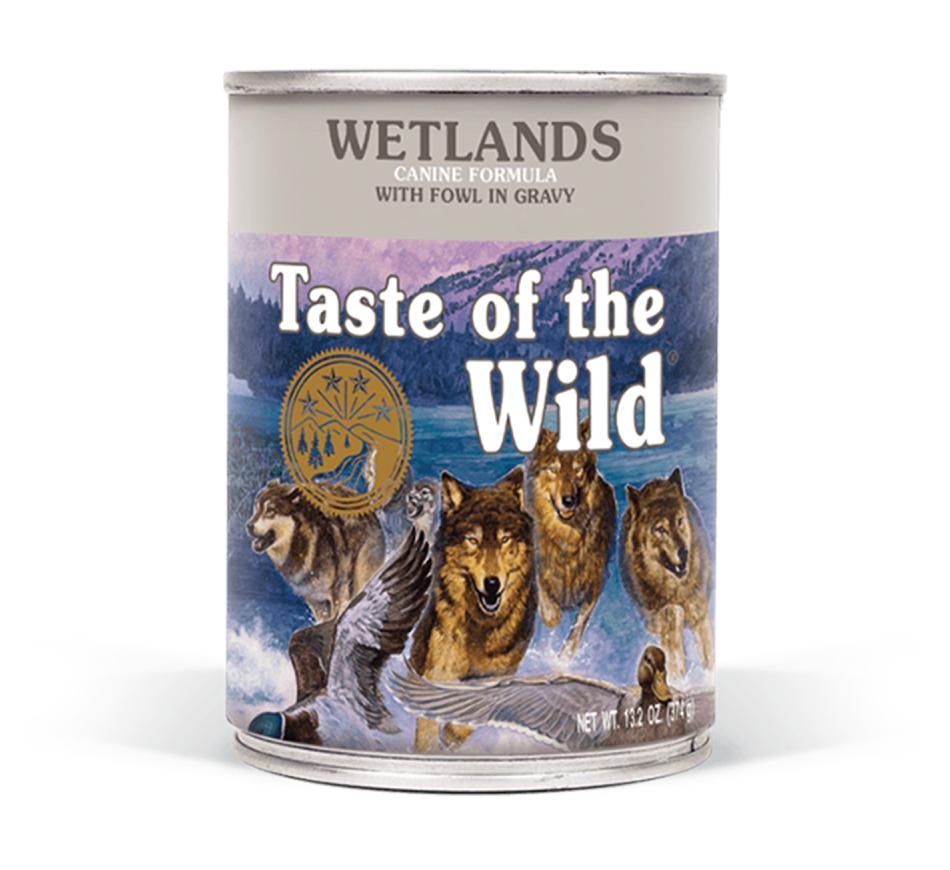 Taste Of The Wild Wetlands Canine - Pato In Gravy